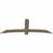 Ekena Millwork Bellingham Smooth Timber Gable Bracket, Douglas Fir, 72"W x 27"H x 1 1/2"D x 5 1/2"F, 9/12 Pitch GBW072X27X0206BEL00SDF - alternate 2
